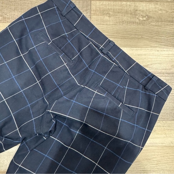 Banana republic blue plaid “Sloan fit” pant ❤️ - Picture 3 of 8